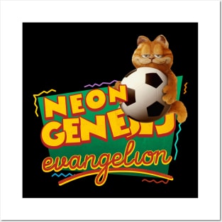 NEW NEON GENESIS EVANGELION FOTBALL Posters and Art